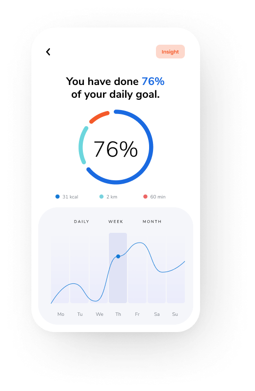 Features tech startup progress tracker feature mobile img