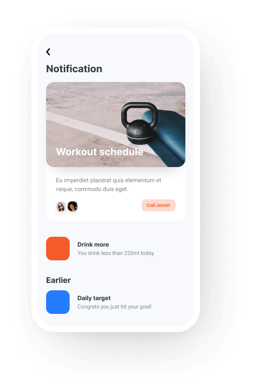 Features tech startup smart notification feature mobile img
